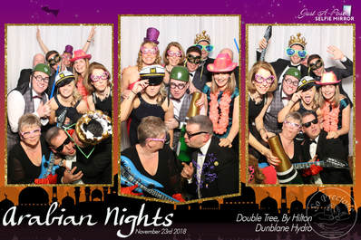Charity event photo booth 